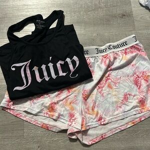 JUICY COUTURE PJ SET. *SHORTS HAVE BEEN SOLD*